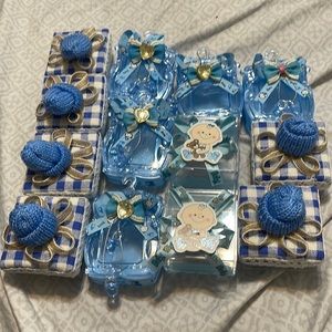 13PCS Candy Chocolate Gift Box Boy Baby Shower Birthday Bags Favor